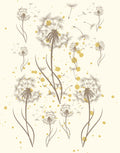 Dandelion Botanical Wildflower Digital Download